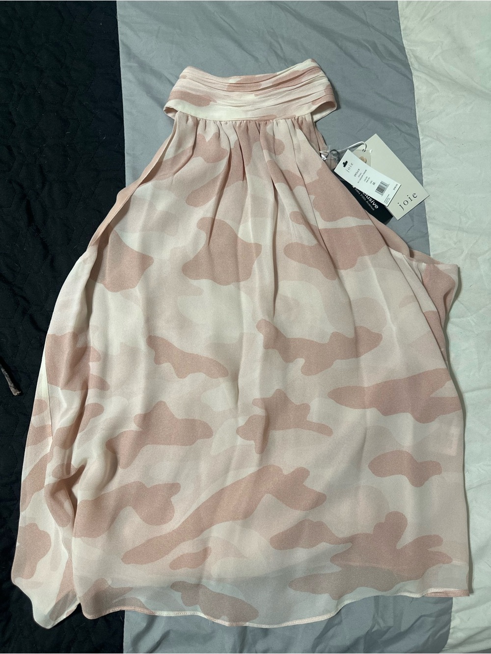 Joie Blush Pink Camouflage Halter Dress for Kids